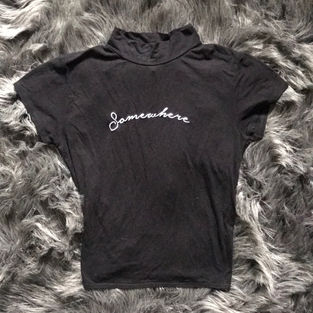 Black lace "Somewhere" Top